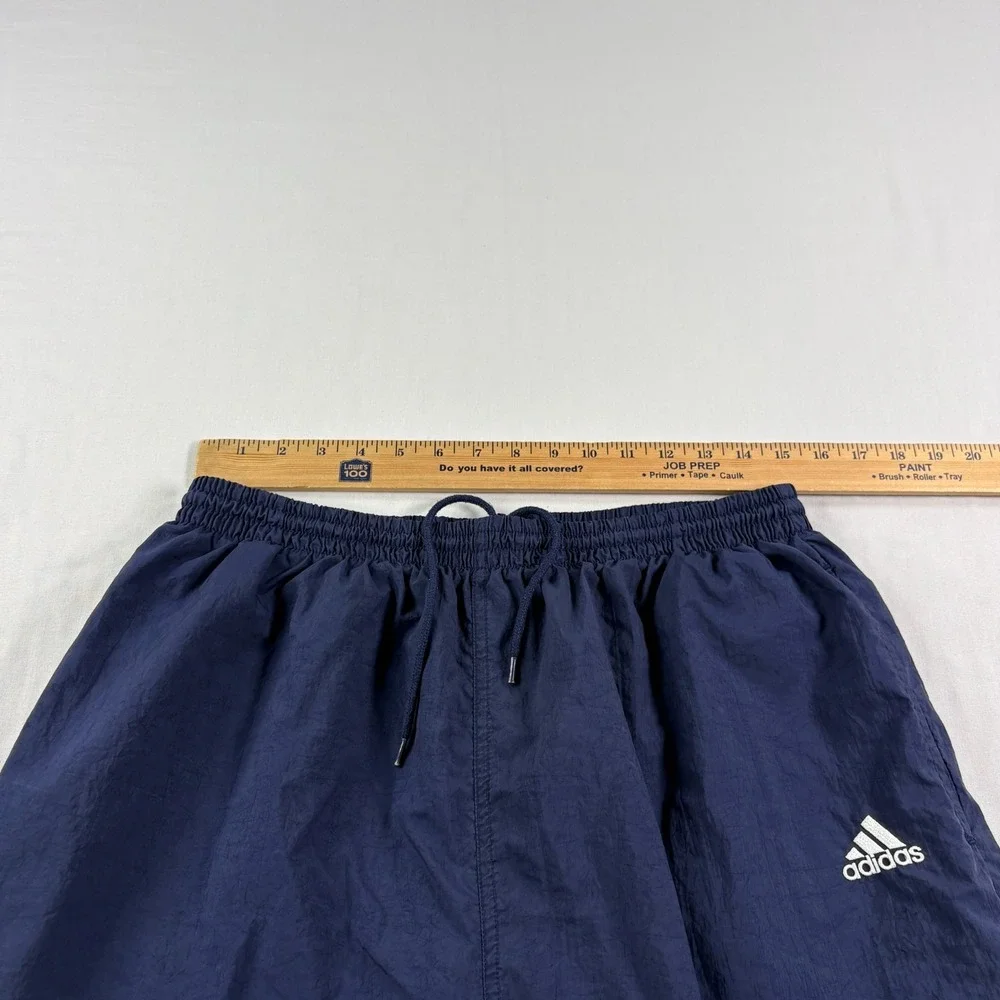 Vintage Adidas Jogger Track Pants Mens XL Blue Stretch Baggy Tapered Y2K